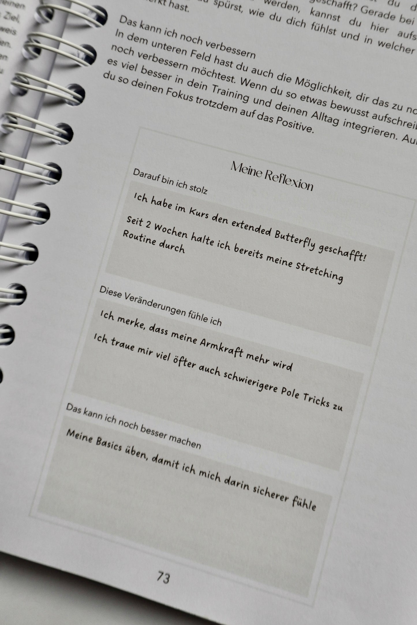 PYG Pole Dance Journal– Dein Begleiter für Training & Selfcare