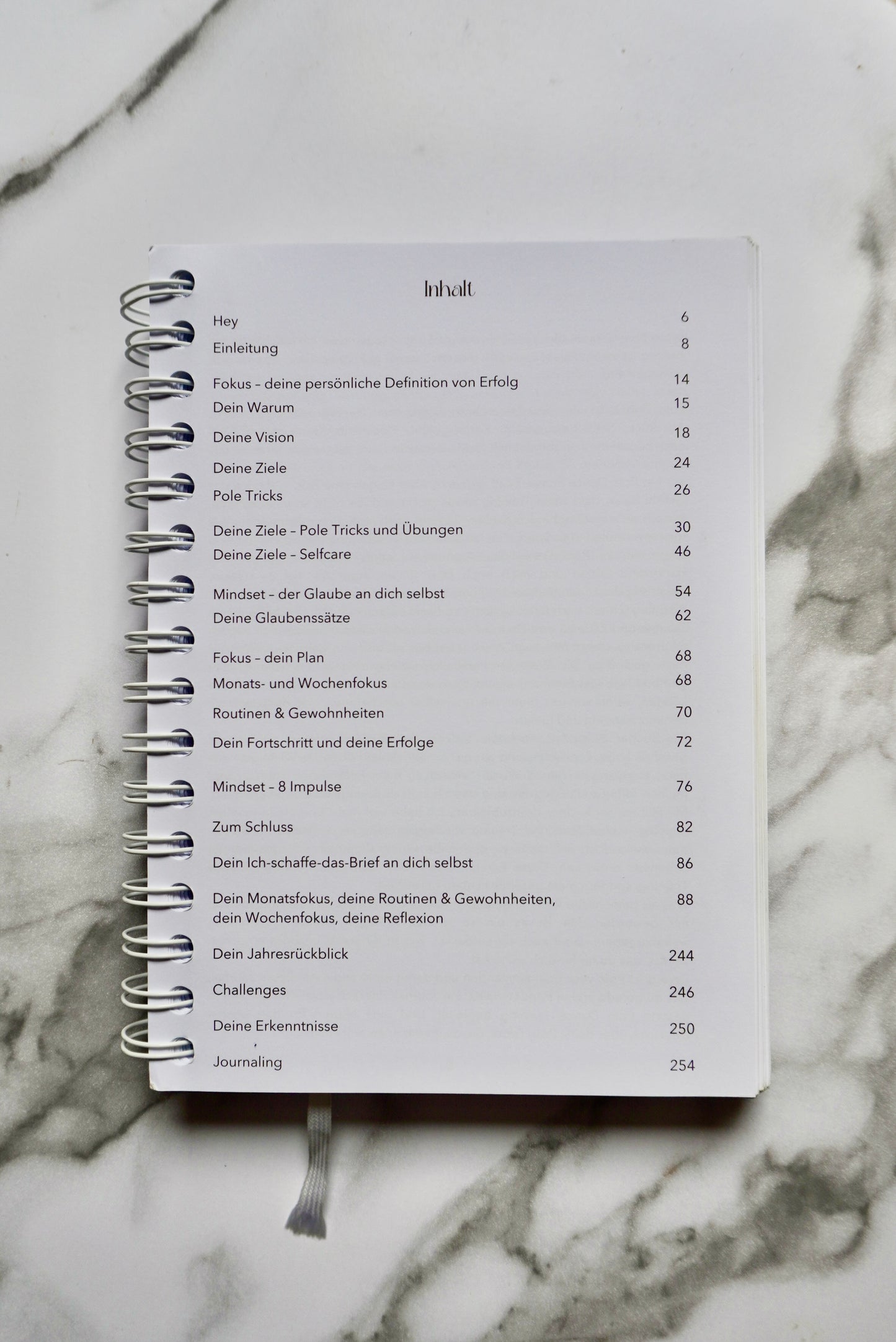 PYG Pole Dance Journal– Dein Begleiter für Training & Selfcare