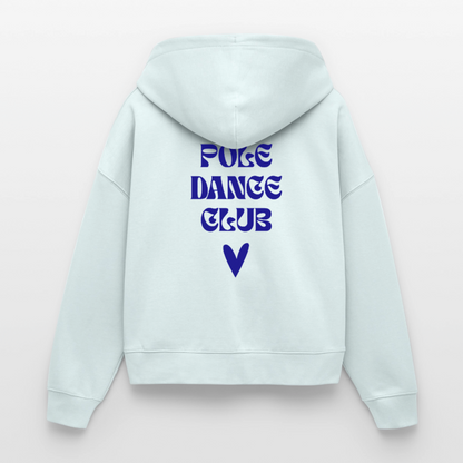 Pole Dance Club Zipper - blue ice