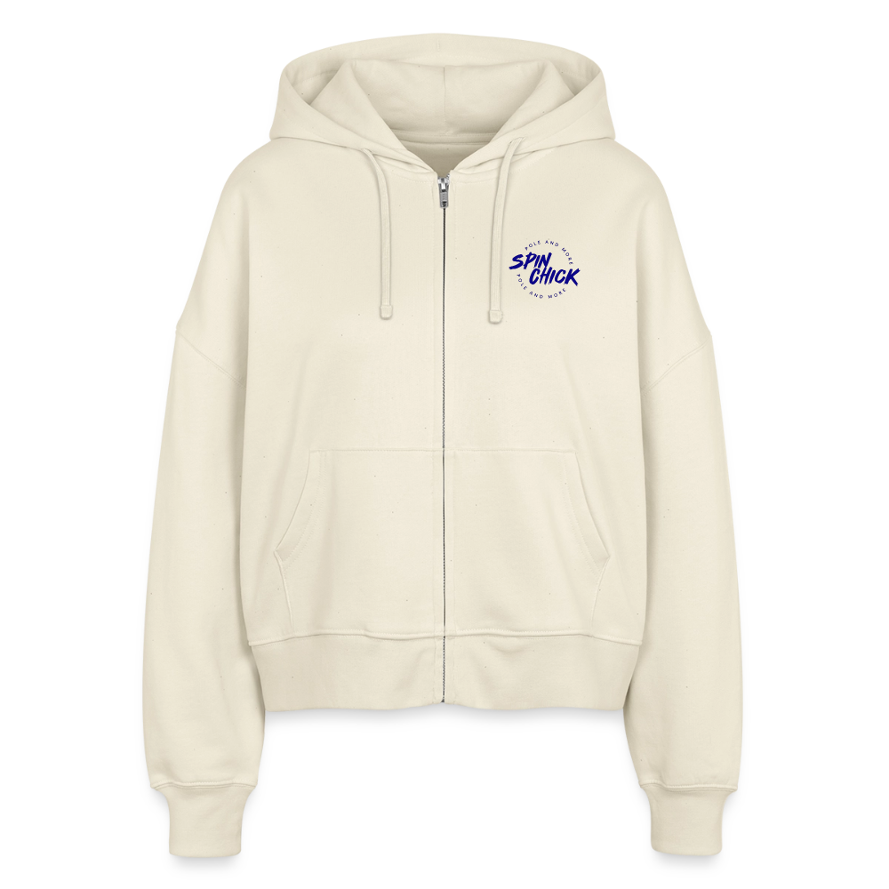 Pole Dance Club Zipper - soft Ecru