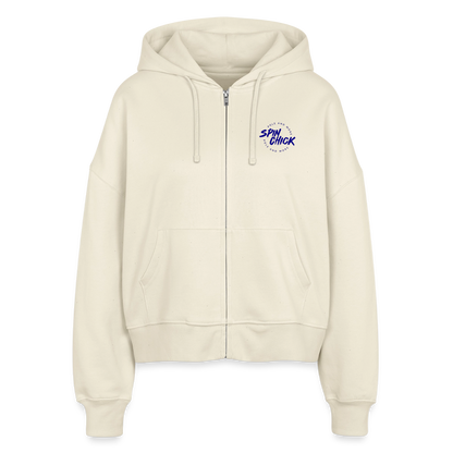 Pole Dance Club Zipper - soft Ecru