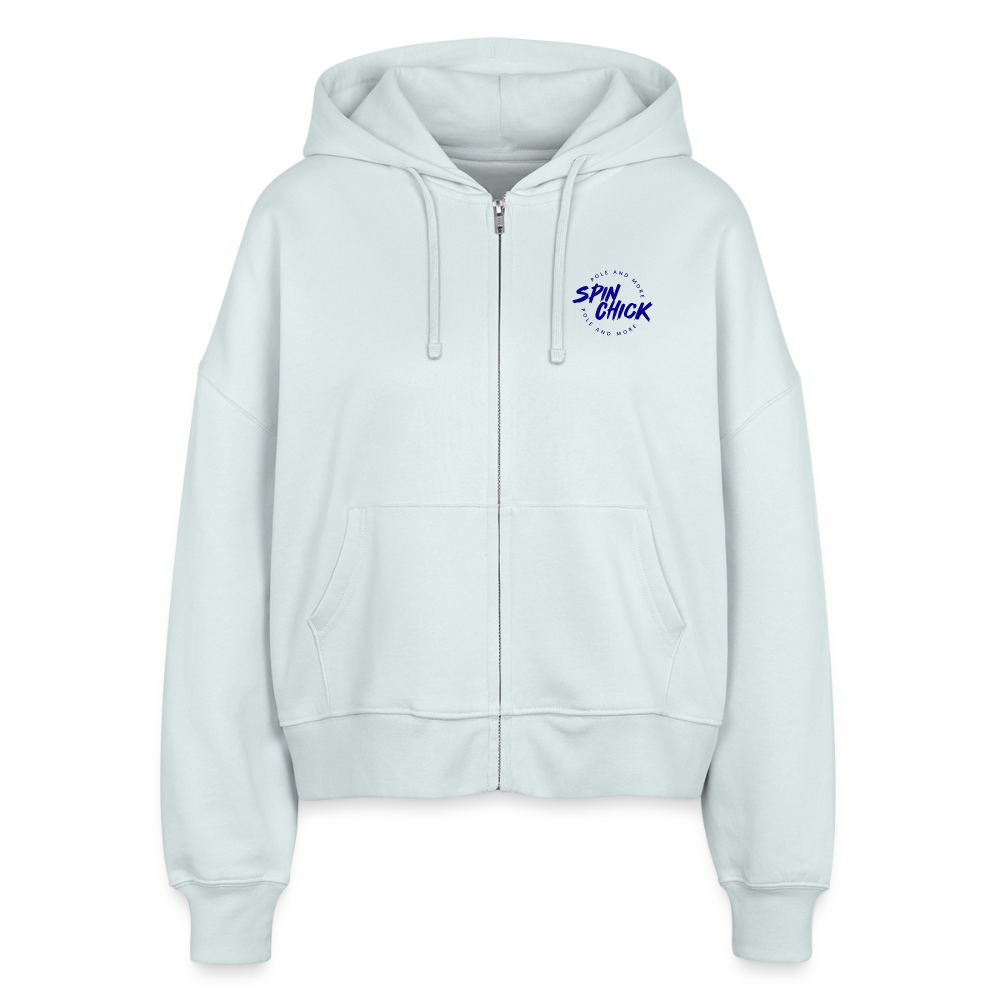 Pole Dance Club Zipper - blue ice