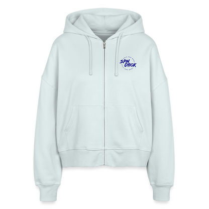 Pole Dance Club Zipper - blue ice