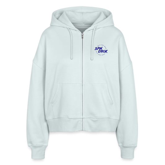 Pole Dance Club Zipper - blue ice