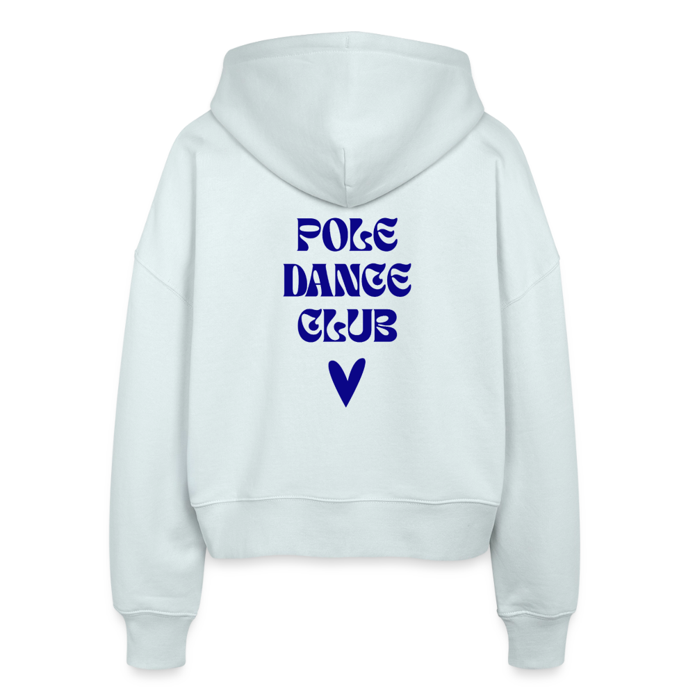 Pole Dance Club Zipper - blue ice