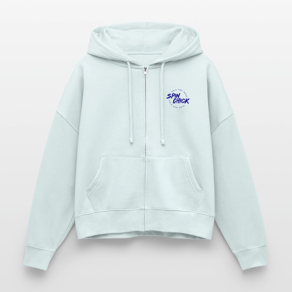 Pole Dance Club Zipper - blue ice