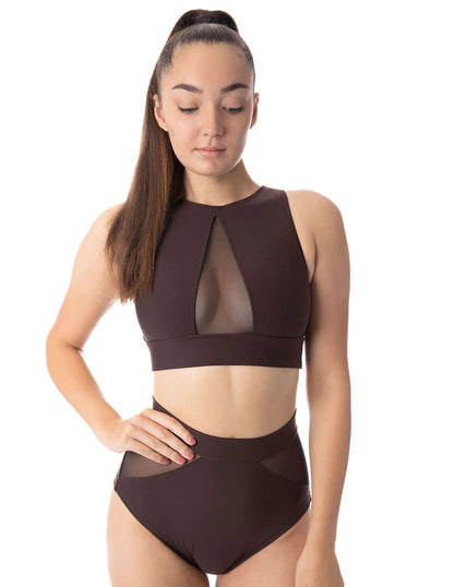 Rachel Mesh Bra Espresso