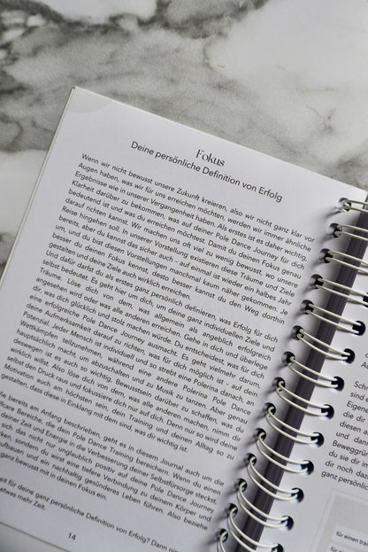 PYG Pole Dance Journal– Dein Begleiter für Training & Selfcare