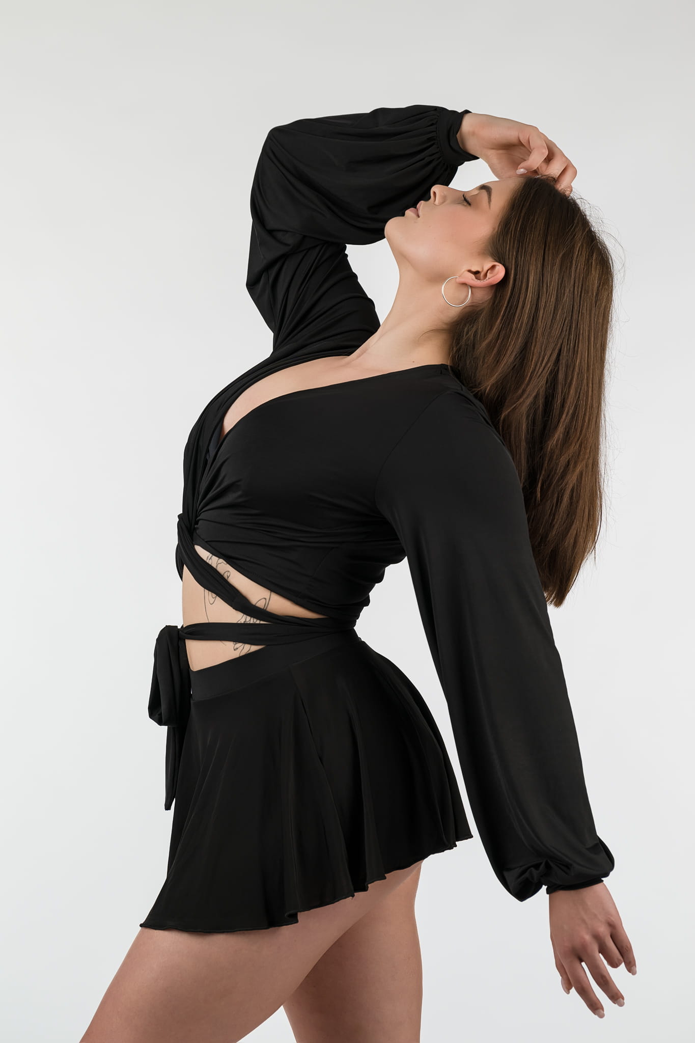 Juliette Skirt Soft Schwarz