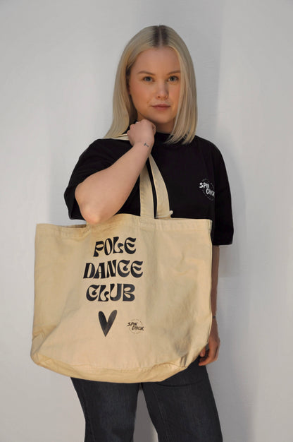 Pole Dance Club Tasche Beige