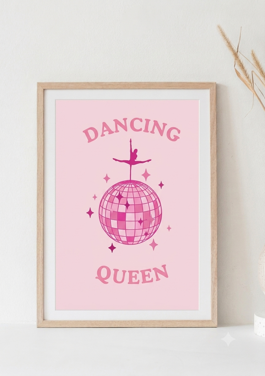 Dancing Queen Poster 30 x 40cm