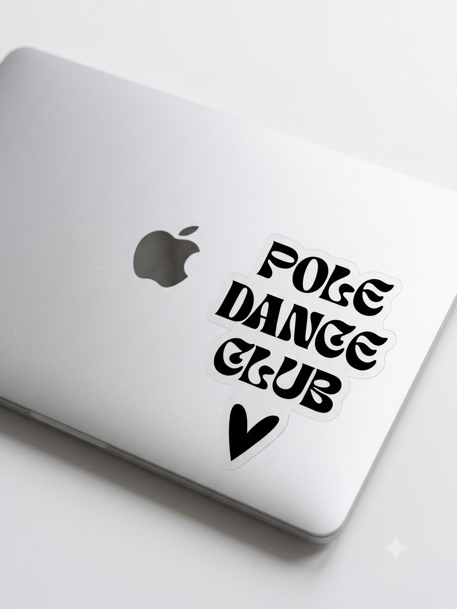 Pole Dance Club Sticker