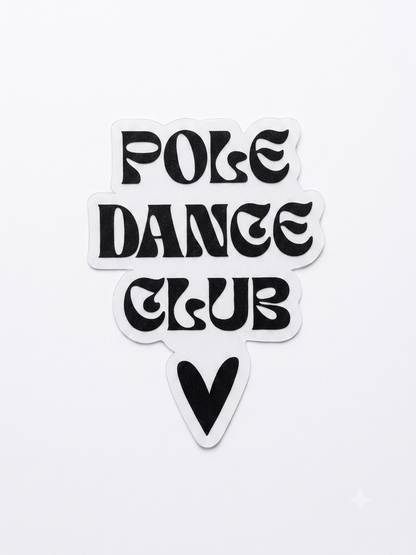 Pole Dance Club Sticker