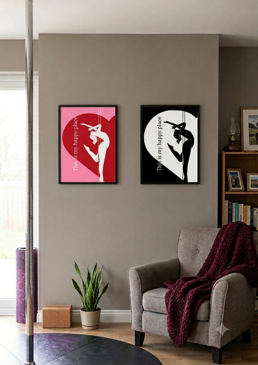 This is my happy place Poster 30 x 40cm