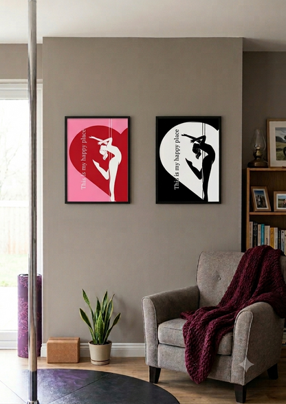 This is my happy place Poster 30 x 40cm