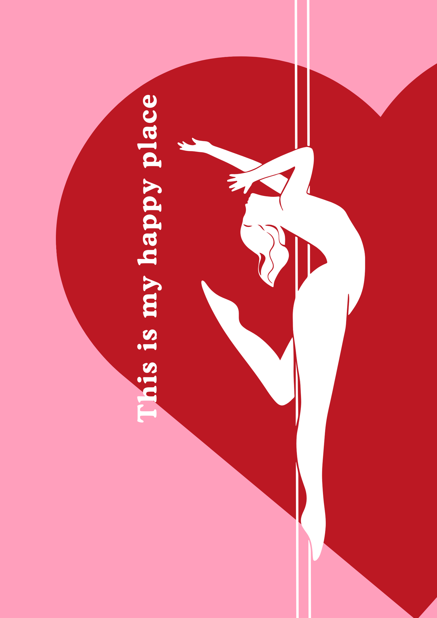 This is my happy place Poster 30 x 40cm