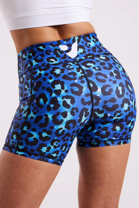 Blue Leopard Hose