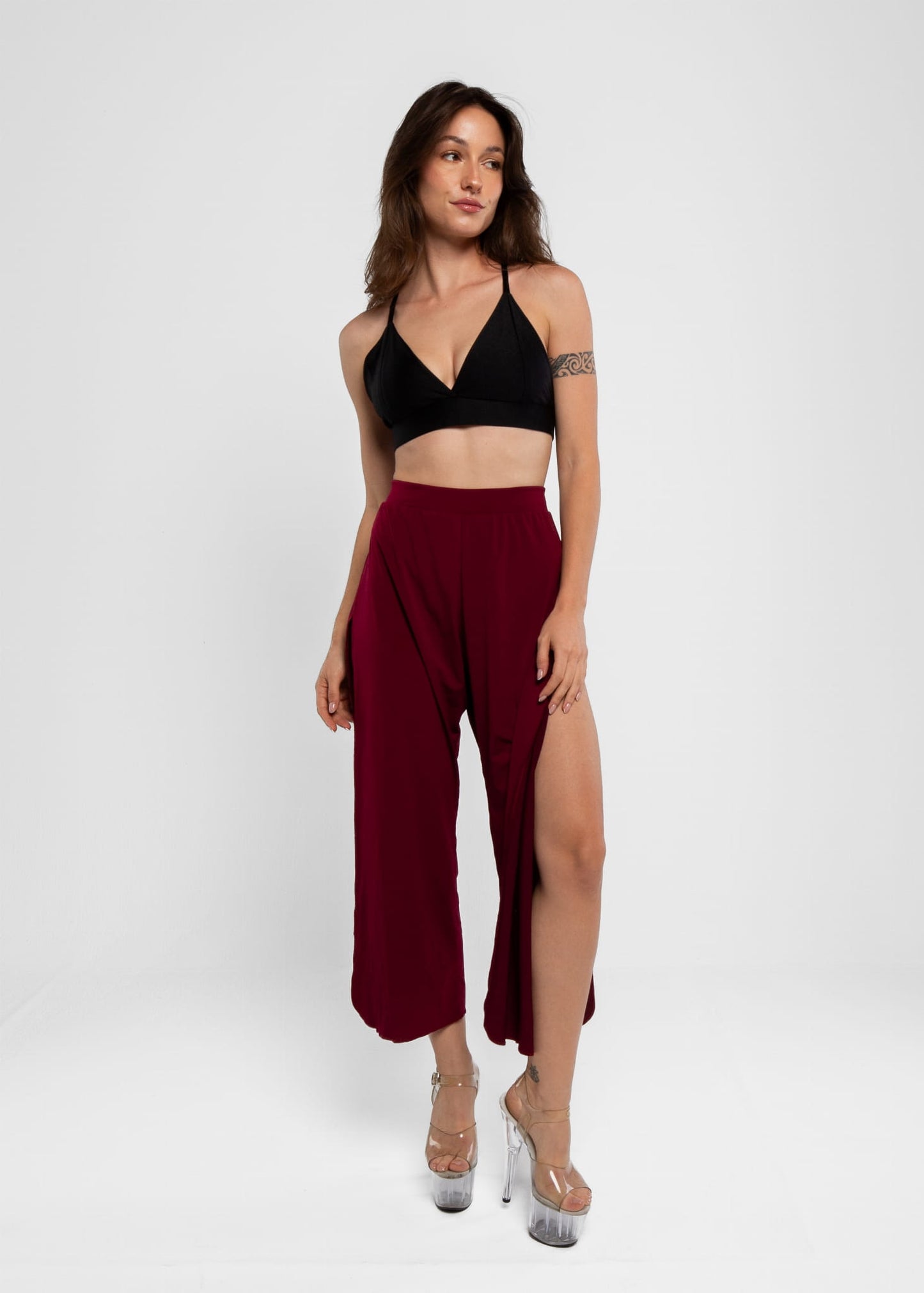 Sensual Exotic Pants Wine