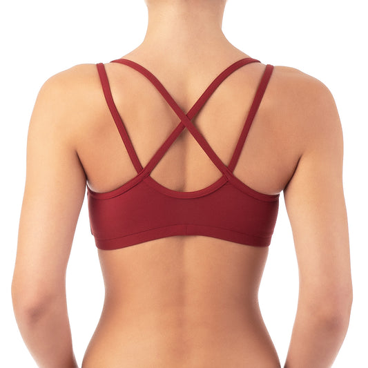 Sportsbra Nicole Burgundy