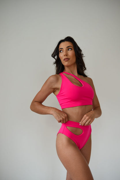 Mesmerising Top Neon Pink