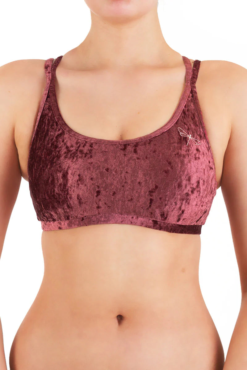 Sports Bra NICOLE velvet