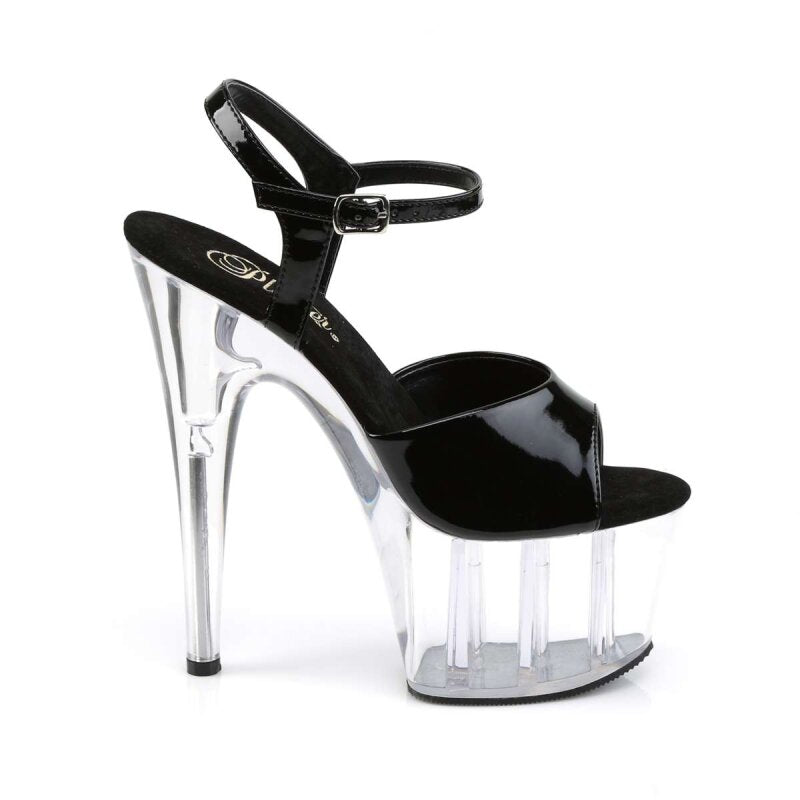 Adore 709 durchsichtiges Plateau/Schwarz